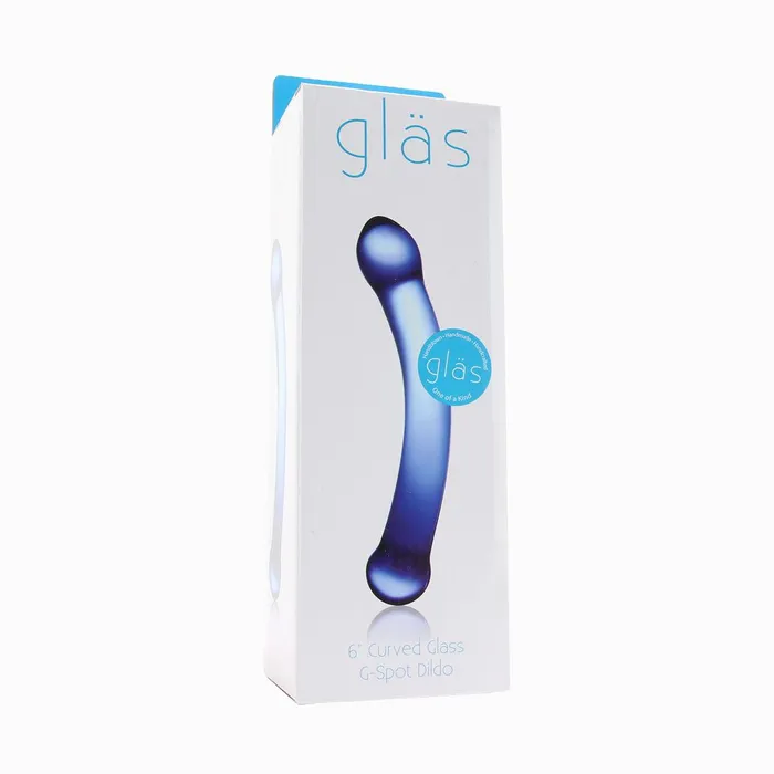 Dildos Gls 6 Curved GSpot Glass Dildo