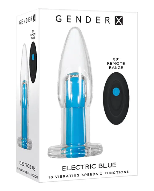 Evolved Novelties INC Anal Gender X Electric Blue Clearblue