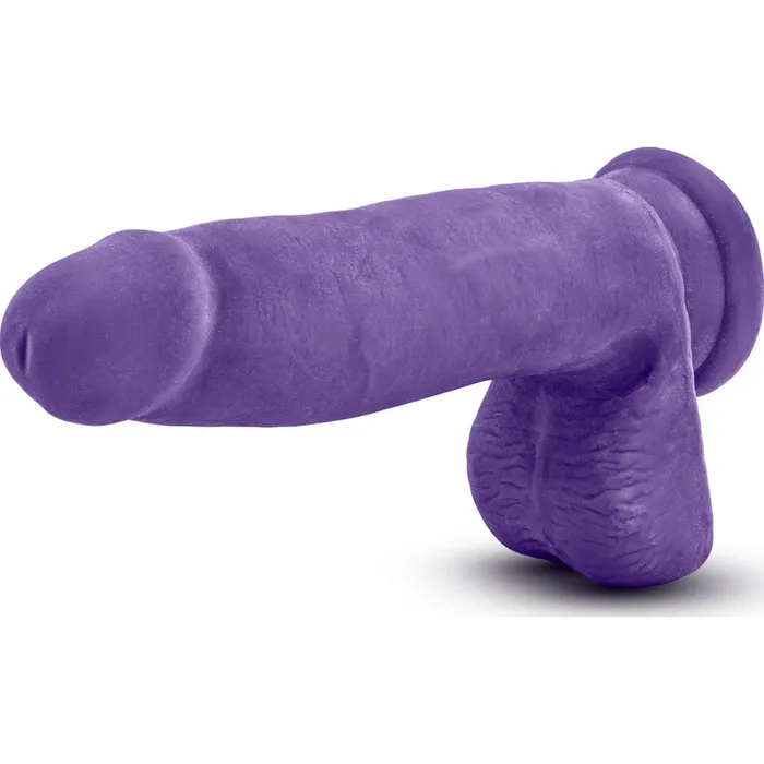 Au Naturel Dildos Au Naturel Bold Pleaser 7in Dildo Purple Purple
