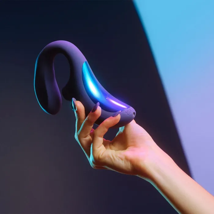 Lelo Enigma Wave Triple Stimulation Sonic Massager Cyber Purple Lelo Vibrators
