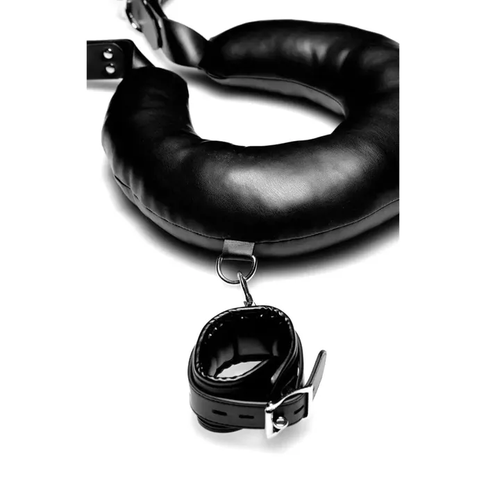 Couples Padded Thigh Sling With Wrist Cuffs STRICT Couples Padded Thigh Sling With Wrist Cuffs STRICT