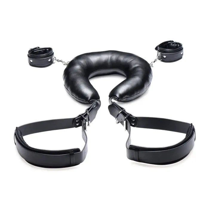 Couples Padded Thigh Sling With Wrist Cuffs STRICT Couples Padded Thigh Sling With Wrist Cuffs STRICT