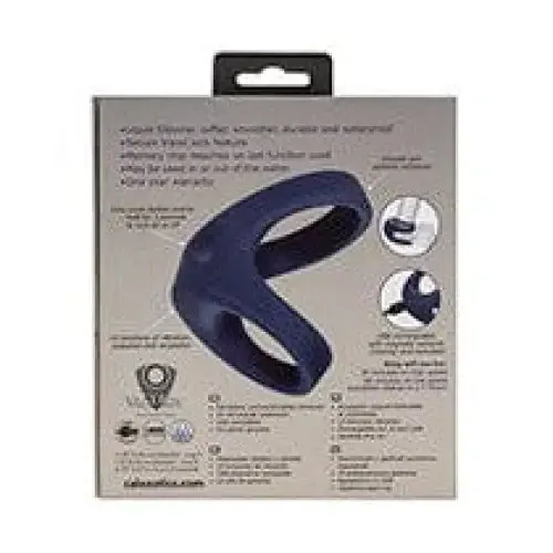 Viceroy Rechargeable Max Dual Ring Navy CalExotics Female Sex Toys Viceroy Rechargeable Max Dual Ring Navy CalExotics Female Sex Toys