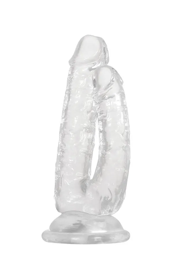 Evolved Dildos Gender X Dualistic Double Dildo Clear