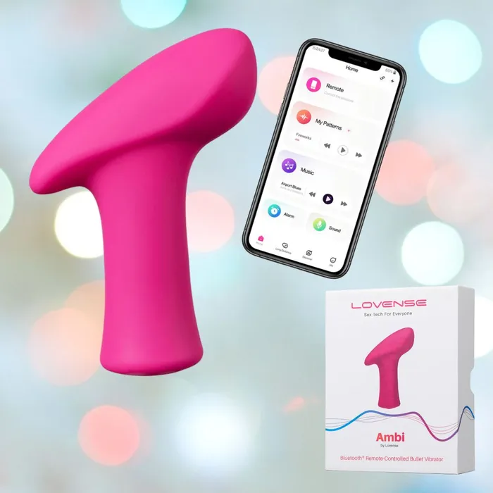 Lovense Lovense Ambi BluetoothControlled Bullet Vibrator Female Sex Toys