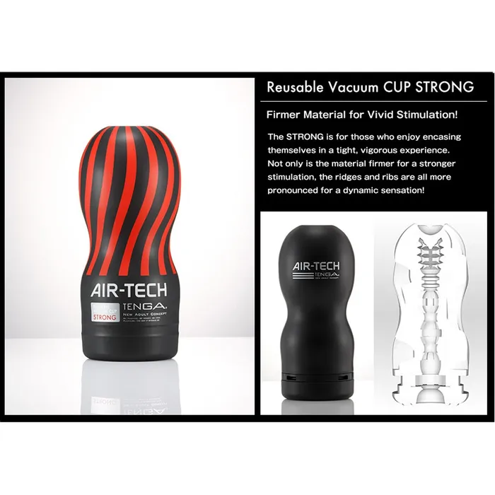 Tenga Male Sex Toys Tenga AirTech Reusable Vacuum Cup Strong