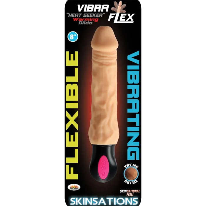 Hott Products Female Sex Toys Skinsations VibraFlex Heat Seeker Flexible Warming Dildo With 12 Frequencies Hott Products Female Sex Toys Skinsations VibraFlex Heat Seeker Flexible Warming Dildo With 12 Frequencies