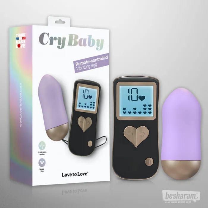 Love to Love Love To Love Cry Baby Egg Vibrator Vibrators