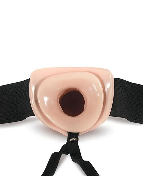 Blush Novelties Dildos Blush Dr Skin 7 Hollow Strap On Vanilla