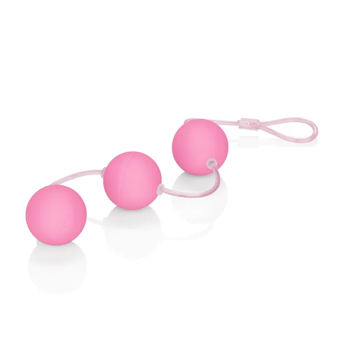California Exotics First Time Triple Love Kegel Balls Pink California Exotics Vibrators