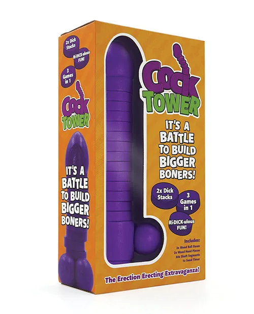 Creative Conceptions Vibrators Play Wiv Me Cock Tower Purple