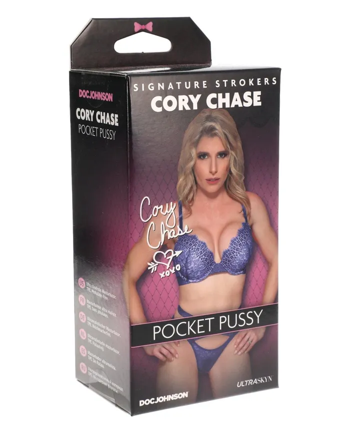 Doc Johnson Male Sex Toys Signature Strokers Ultraskyn Pocket Pussy