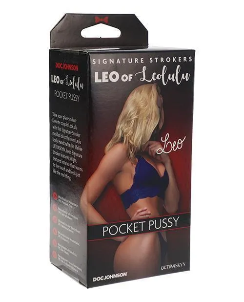 Doc Johnson Male Sex Toys Signature Strokers Ultraskyn Pocket Pussy