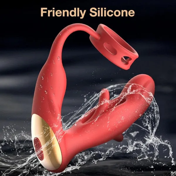 Male Sex Toys propinkup Flapping Prostate Massager APP Remote Control Anal Vibrator with 9 Flapping 9 Vibrating Modes