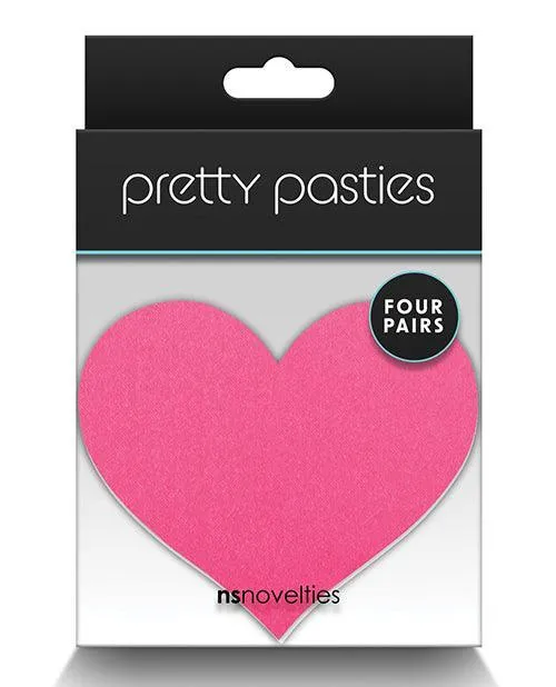 Ns Novelties INC Anal Pretty Pasties Heart Ii Assorted 4 Pair