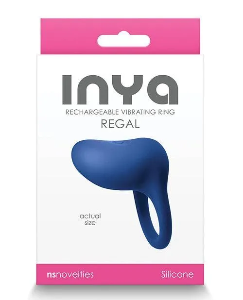 Ns Novelties INC Male Sex Toys Inya Regal Rechargeable Vibrating Ring