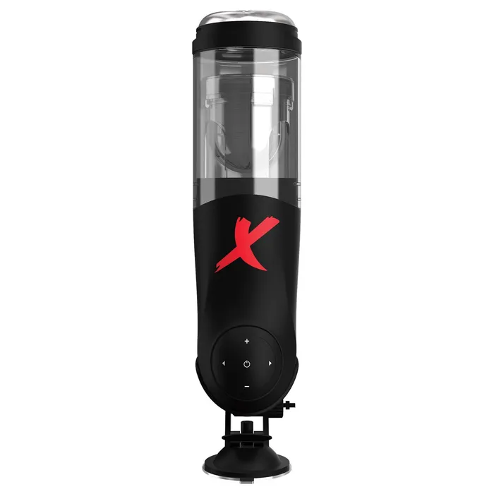 Pipedream Pipedream PDX Elite Deluxe Hands Free MegaBator Masturbator Black Male Sex Toys
