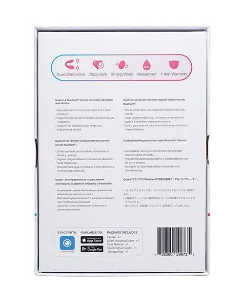 Vibrators Hytto Pte Ltd Lovense Dolce previously Quake Adjustable Dual Stimulator Pink Vibrators Hytto Pte Ltd Lovense Dolce previously Quake Adjustable Dual Stimulator Pink
