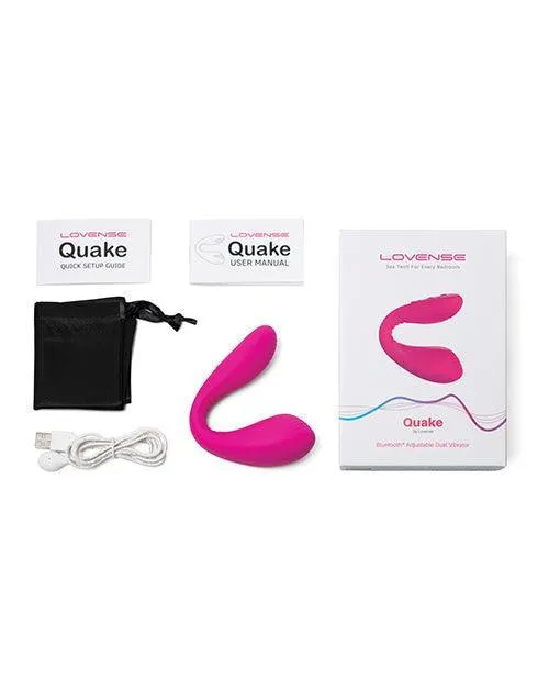 Vibrators Hytto Pte Ltd Lovense Dolce previously Quake Adjustable Dual Stimulator Pink Vibrators Hytto Pte Ltd Lovense Dolce previously Quake Adjustable Dual Stimulator Pink