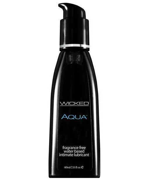 Wicked Sensual Care Lubricants Wicked Sensual Care Aqua Water Based Lubricant 2 Oz Wicked Sensual Care Lubricants Wicked Sensual Care Aqua Water Based Lubricant 2 Oz