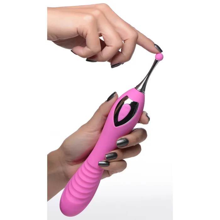 Female Sex Toys Power Zinger DualEnded Silicone Vibrator Inmi
