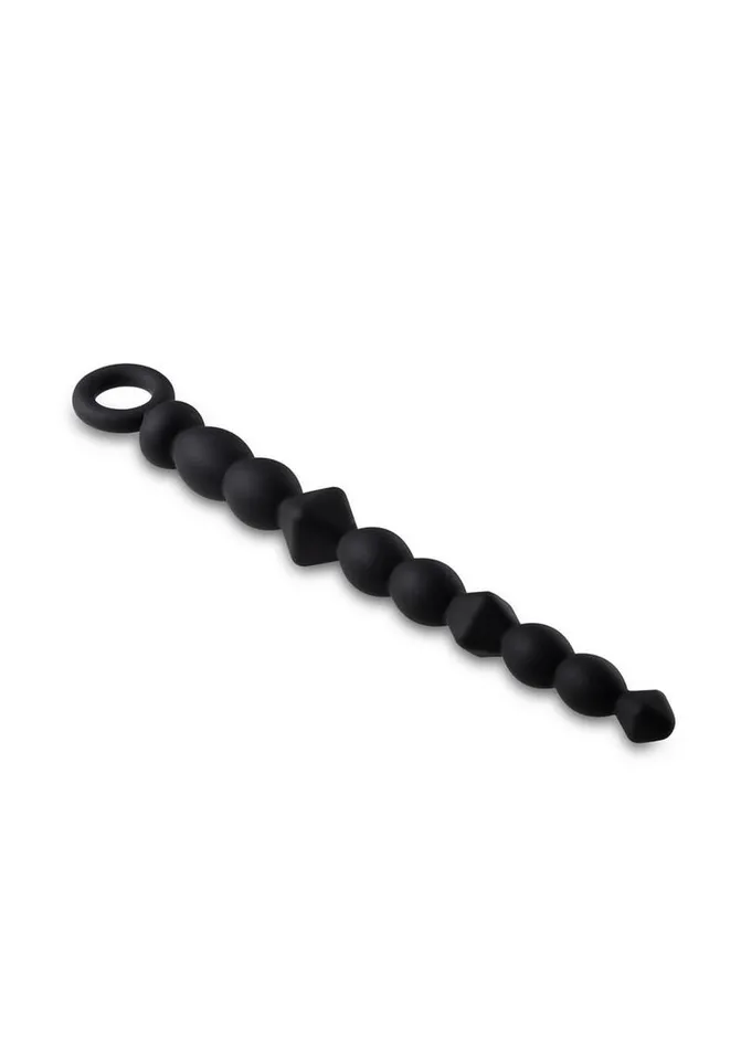 Anal Adventures Male Sex Toys Anal Adventures Platinum Silicone Beginner Anal Beads