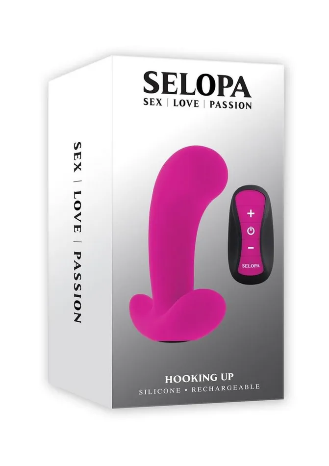Anal Selopa Hooking Up Rechargeable Silicone Anal Plug Selopa