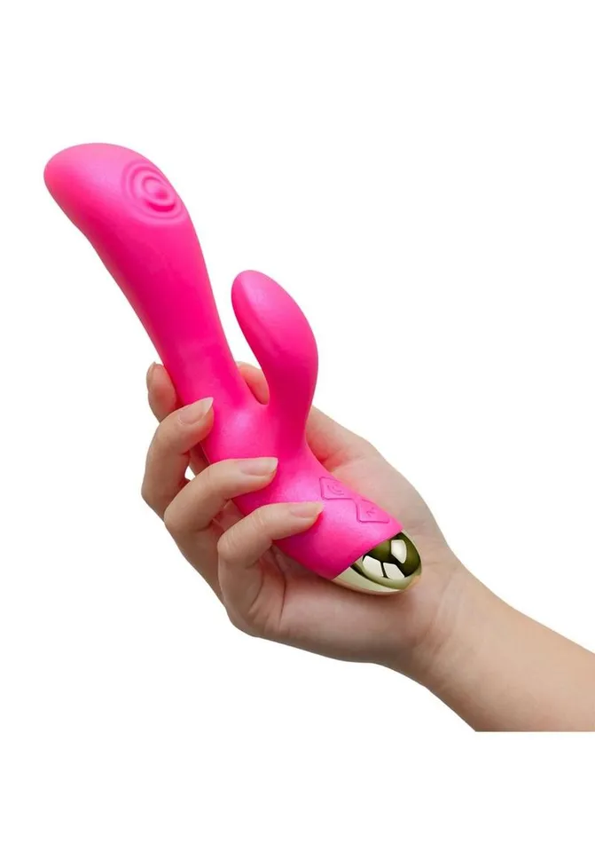 Aria Pleasin AF Rechargeable Silicone Rabbit Vibrator Aria Female Sex Toys
