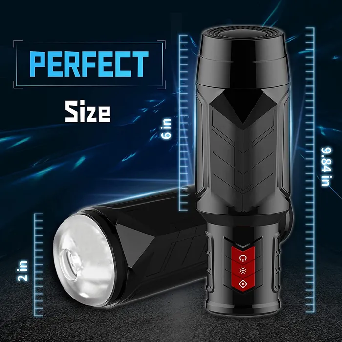 Earlypeach Male Sex Toys Automatic Penis Masturbation Blowjob Cup with 7 OralSuction 7 Vibration Modes