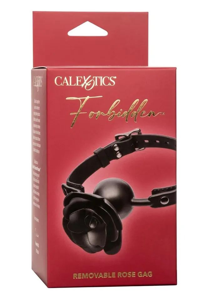 Forbidden Vibrators Forbidden Silicone Removable Rose Gag