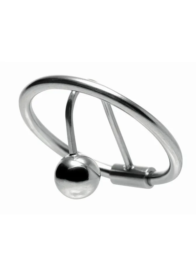 Master Series Male Sex Toys Master Series Halo Urethral Plug with Glans Ring