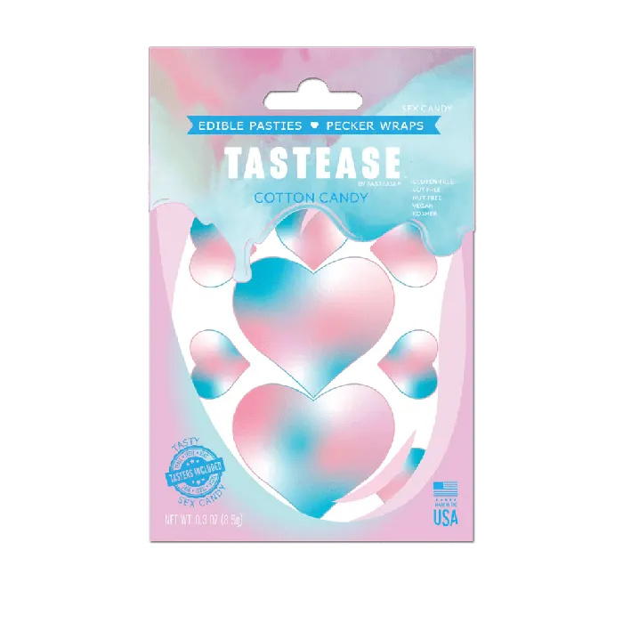Mentionables Dildos Tastease Edible Pasties Cotton Candy Mentionables Dildos Tastease Edible Pasties Cotton Candy