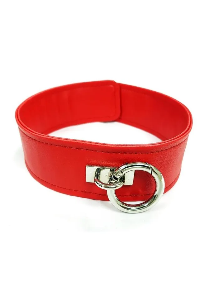 Rouge Couples Fetish Play Collar Vegan Leather