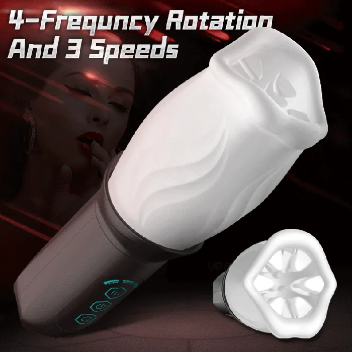 360Automatic Rotation Vibrator Bare Sleeve 4frequncy rotation 3 speeds Oral Sex Masturbator ADLTOYFUN Male Sex Toys 360Automatic Rotation Vibrator Bare Sleeve 4frequncy rotation 3 speeds Oral Sex Masturbator ADLTOYFUN Male Sex Toys