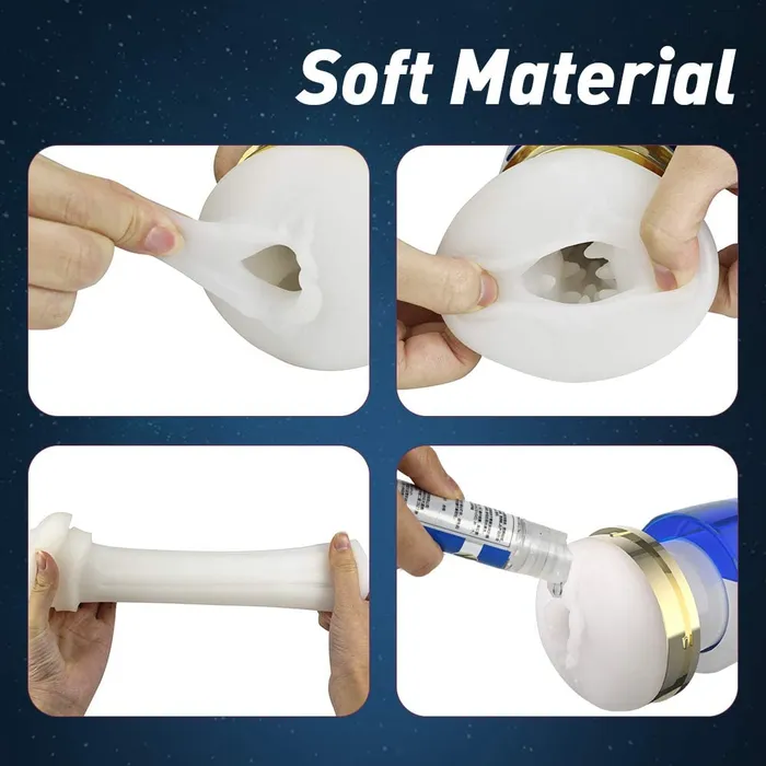 ADLTOYFUN Male Sex Toys Man Masturbator Automatic Male Masturbator