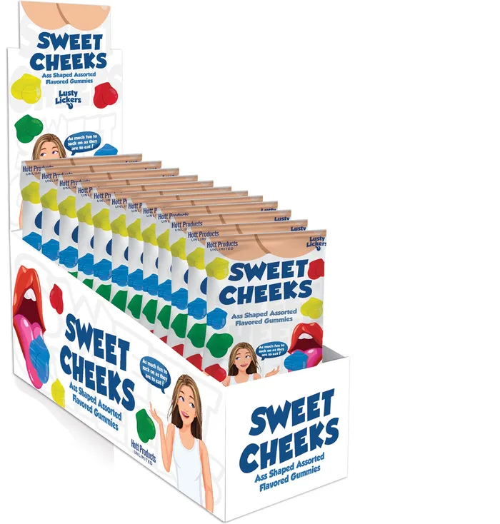 Anal Hott Products Sweet Cheeks Gummies Ass Shaped Gummies Assorted Flavors Anal Hott Products Sweet Cheeks Gummies Ass Shaped Gummies Assorted Flavors