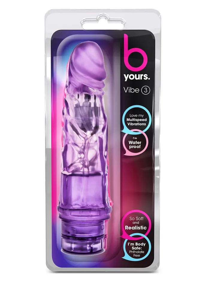 B Yours Vibrators B Yours Vibe 3 Vibrating Dildo