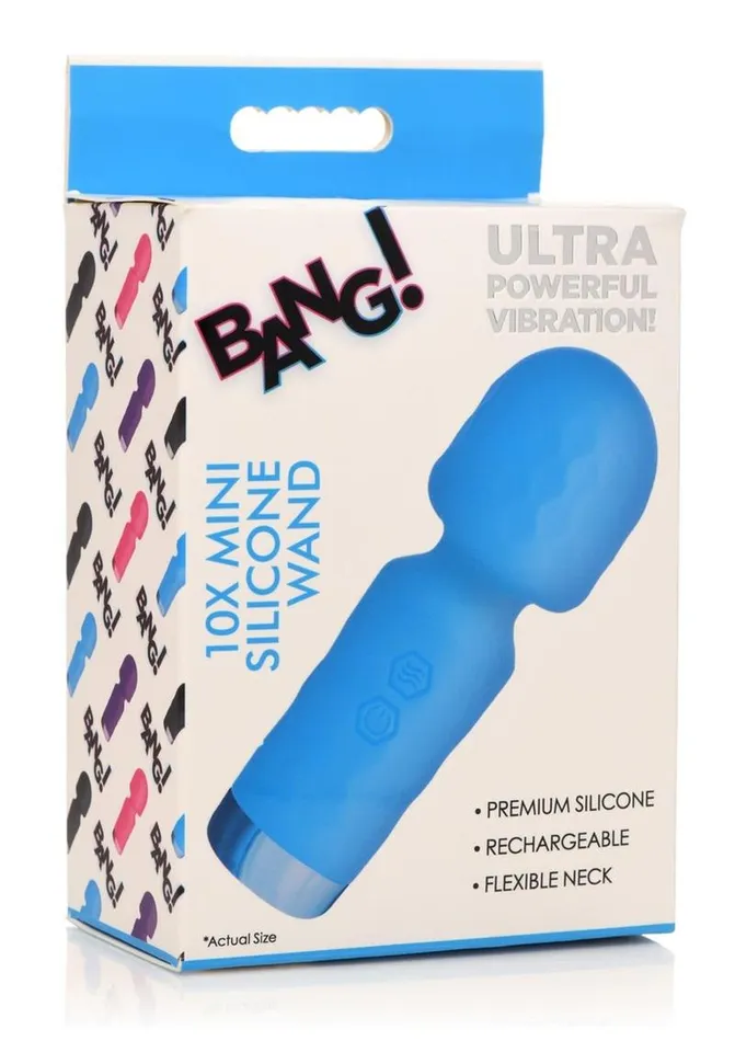 Bang 10x Mini Silicone Rechargeable Wand BANG Female Sex Toys