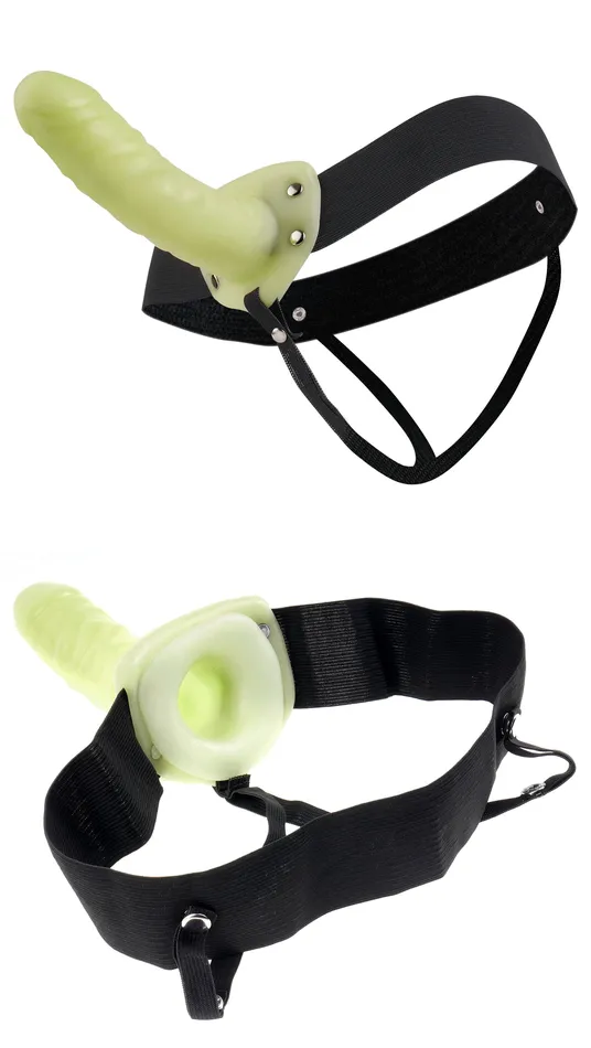 Female Sex Toys Pipedream Fetish Fantasy Series for Him or Her Hollow Strapon Glow in the Dark Female Sex Toys Pipedream Fetish Fantasy Series for Him or Her Hollow Strapon Glow in the Dark
