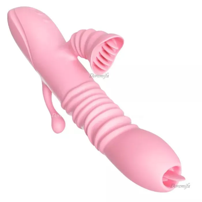 Male Sex Toys Tongue Licking Retractable Anal Stimulation Female Masturbator SIMU PARADISE