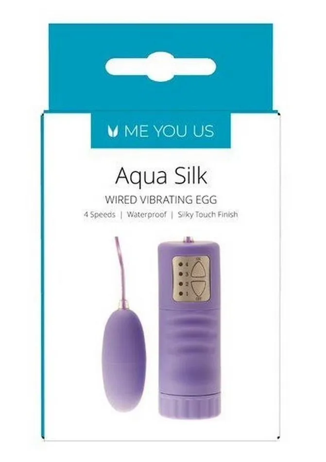 Me You Us Female Sex Toys ME YOU US Aqua Silk Vibrating Egg with Remote Control Me You Us Female Sex Toys ME YOU US Aqua Silk Vibrating Egg with Remote Control