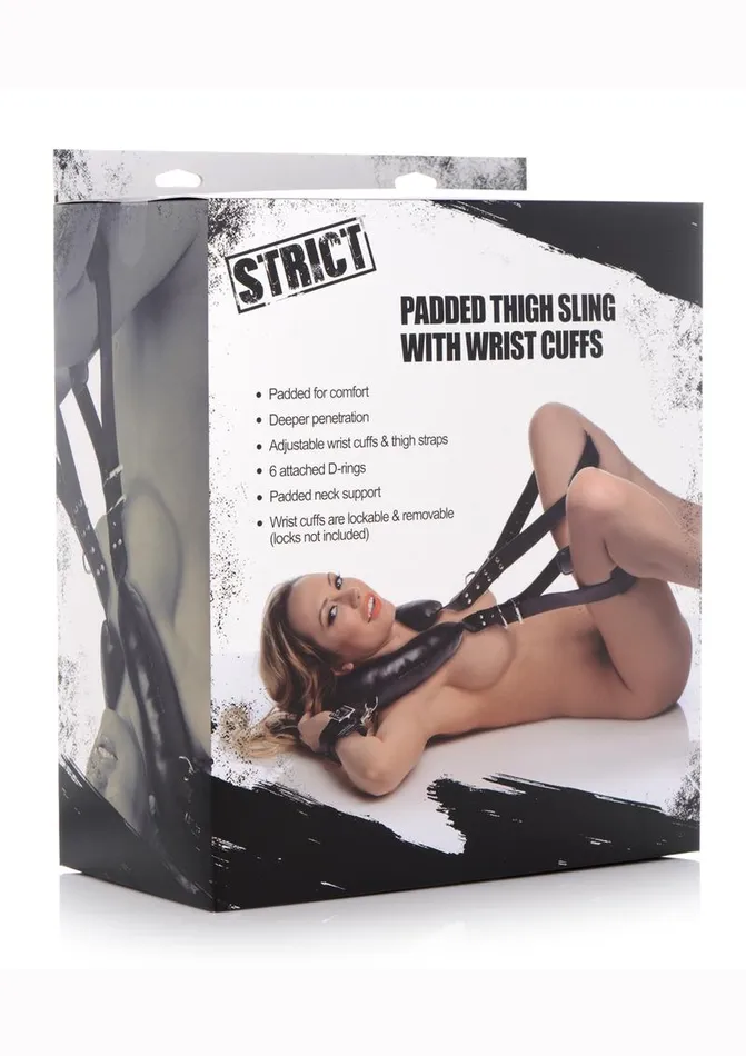 Strict Padded Thigh Sling with Wrist Cuffs STRICT Couples